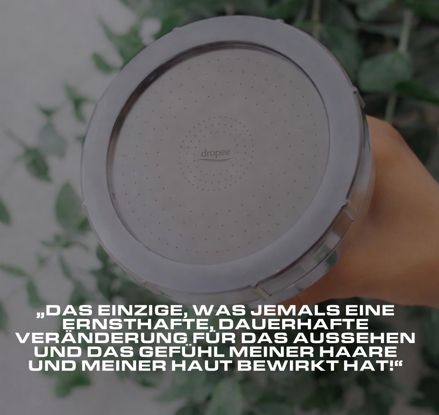 Dropee Gefilterter Duschkopf – Spar-Abo
