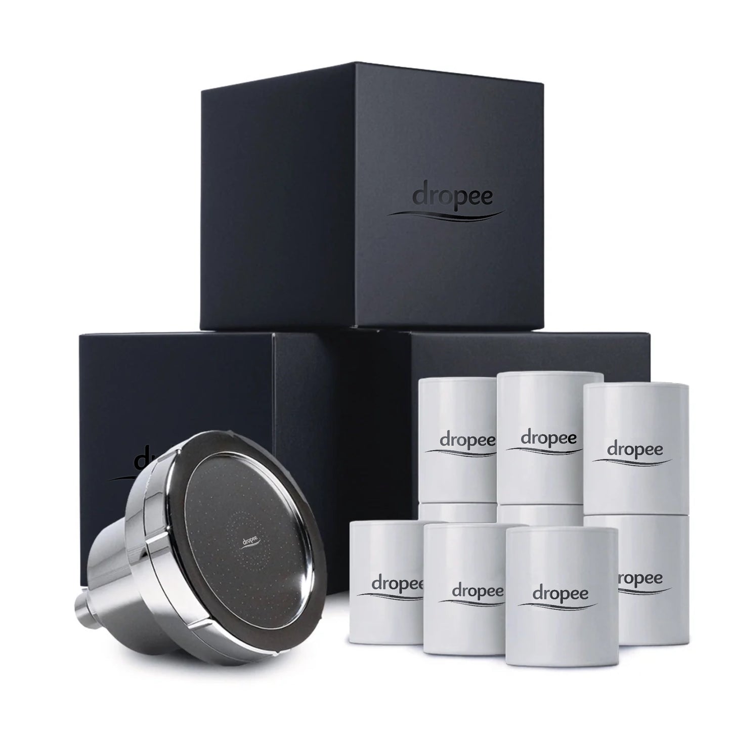 Dropee Duschkopf mit Filter – Bundle