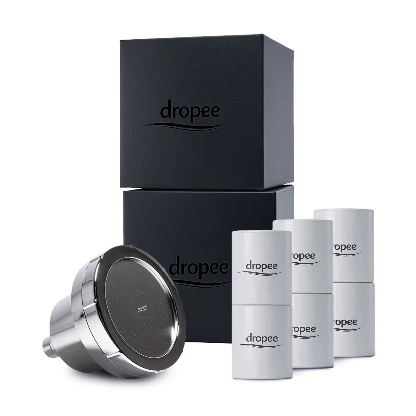 Dropee Duschkopf mit Filter – Bundle